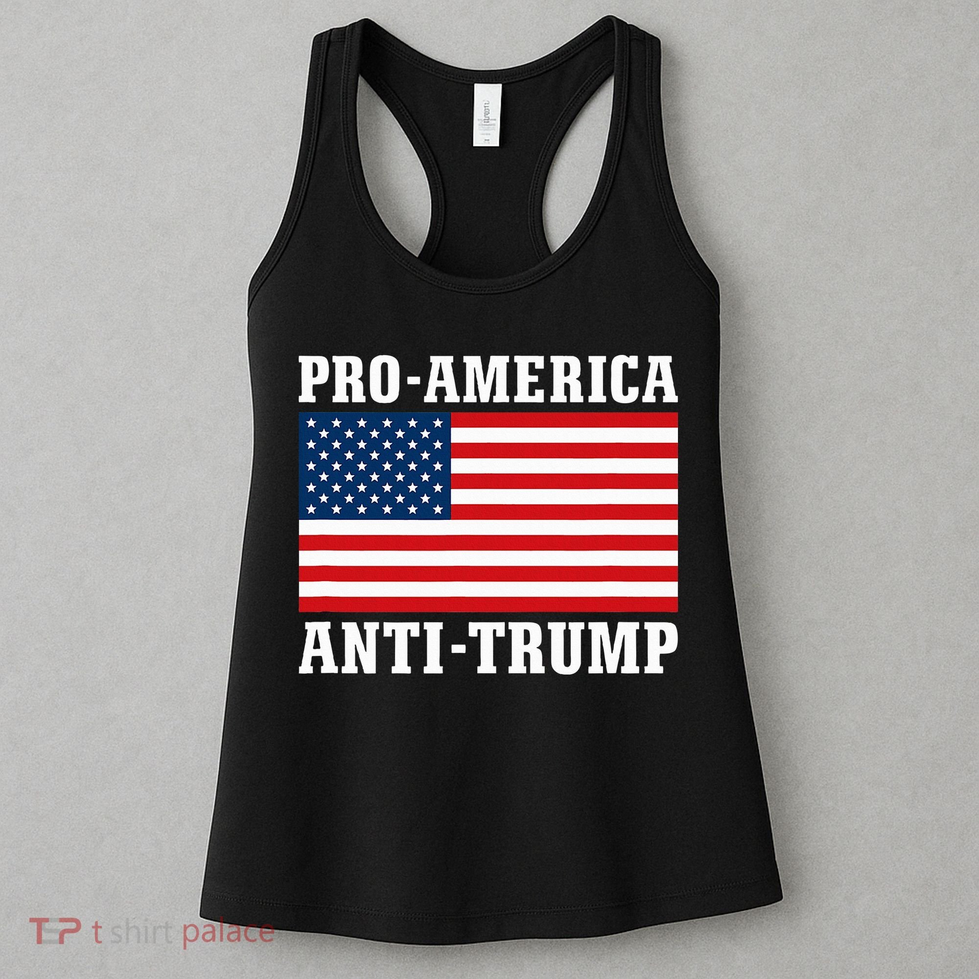 Pro America Anti Trump Women's Tank Top