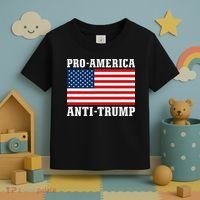 Pro America Anti Trump Toddler T-Shirt thumb 3