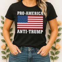 Pro America Anti Trump Women's T-Shirt thumb 2