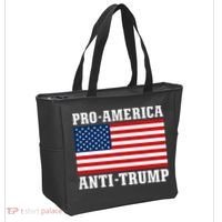 Pro America Anti Trump Tote Bag thumb 2