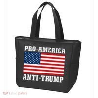 Pro America Anti Trump Tote Bag thumb 3