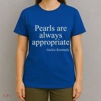 Pearls Are Always Appropriate Classic Pear T-Shirt thumb 4