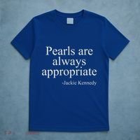 Pearls Are Always Appropriate Classic Pear T-Shirt thumb 5