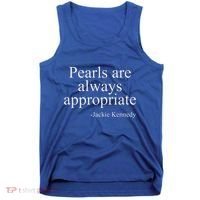 Pearls Are Always Appropriate Classic Pear Tank Top thumb 0