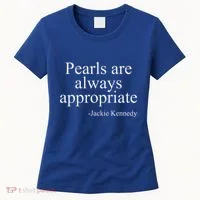 Pearls Are Always Appropriate Classic Pear Women's T-Shirt thumb 0