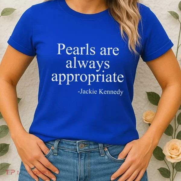 Pearls Are Always Appropriate Classic Pear Women's T-Shirt