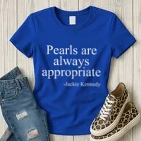 Pearls Are Always Appropriate Classic Pear Women's T-Shirt thumb 3