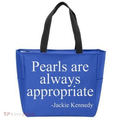 Pearls Are Always Appropriate Classic Pear Tote Bag