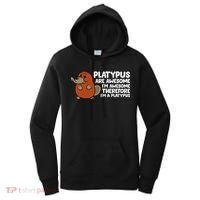 Platypus Are Awesome Im Awesome Therefore Im A Platypus Women's Hoodie thumb 0