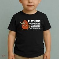Platypus Are Awesome Im Awesome Therefore Im A Platypus Toddler T-Shirt thumb 2