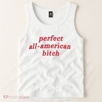 Perfect All American Bitch Tank Top thumb 2