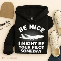 Pilot Aviation Airplane Pilot Hoodie thumb 4