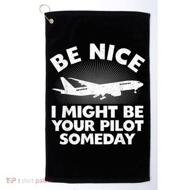 Pilot Aviation Airplane Pilot Golf Towel