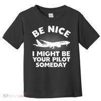 Pilot Aviation Airplane Pilot Toddler T-Shirt thumb 0