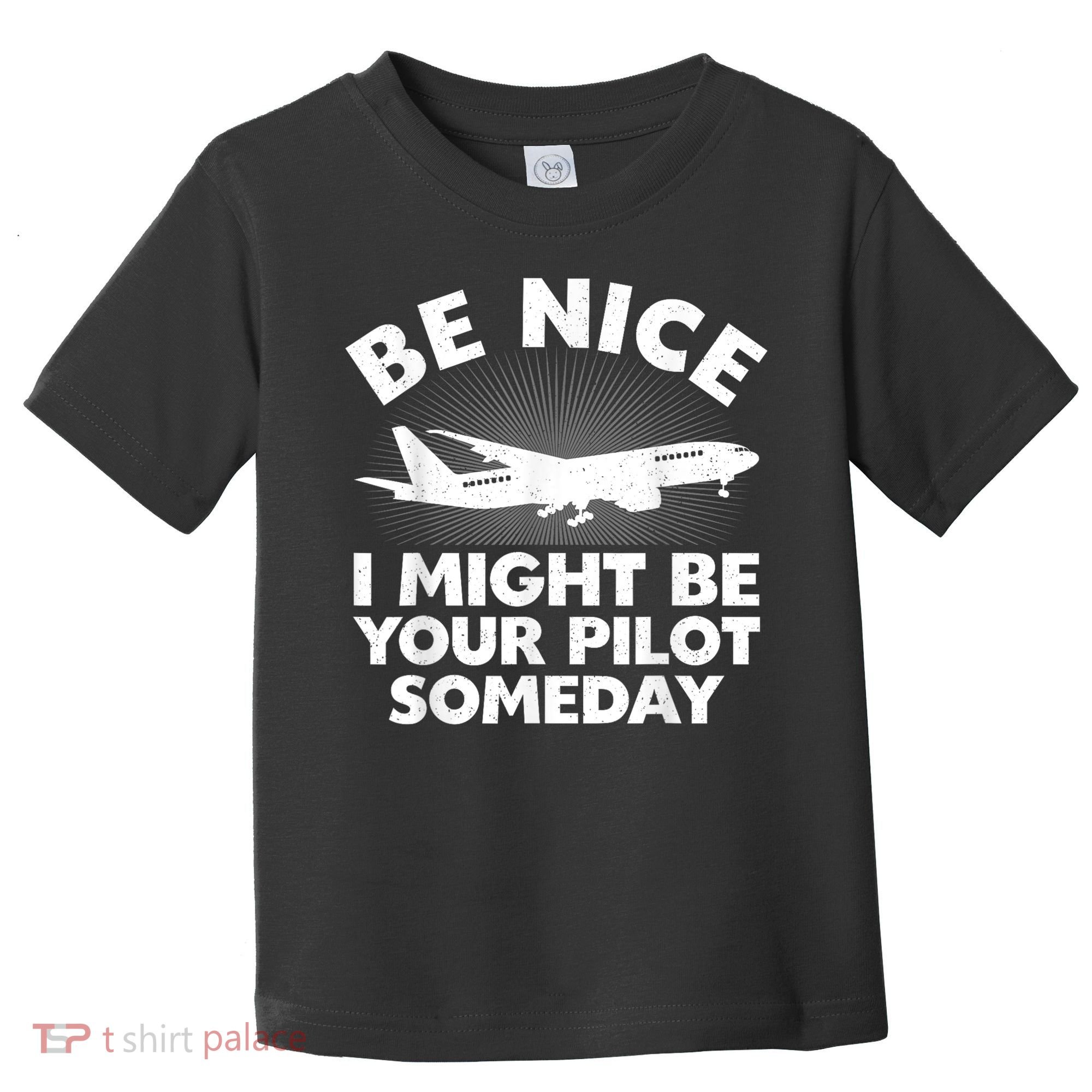 Pilot Aviation Airplane Pilot Toddler T-Shirt