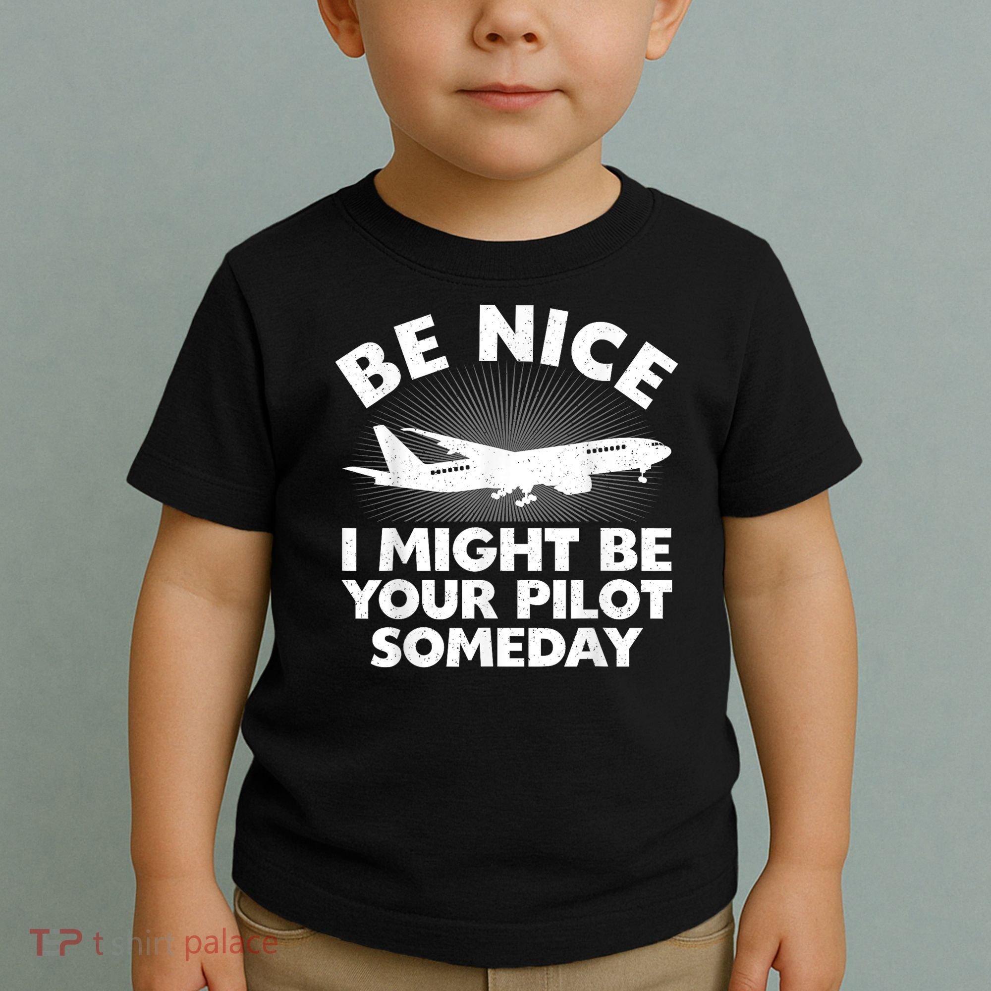 Pilot Aviation Airplane Pilot Toddler T-Shirt