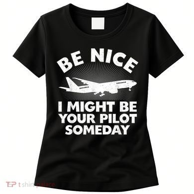 Pilot Aviation Airplane Pilot Women's T-Shirt