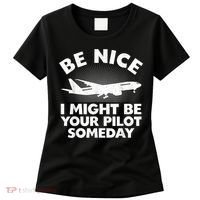 Pilot Aviation Airplane Pilot Women's T-Shirt thumb 0