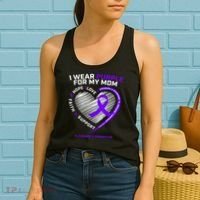 Purple Alzheimers Awareness Products Mom Gifts Women's Tank Top thumb 2