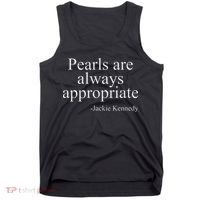 Pearls Are Always Appropriate Classic Pear Tank Top thumb 0