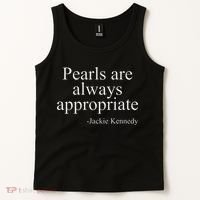 Pearls Are Always Appropriate Classic Pear Tank Top thumb 2