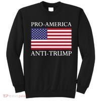 Proamerica Antitrump American Usa Flag Resist Sweatshirt thumb 0