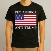 Proamerica Antitrump American Usa Flag Resist T-Shirt thumb 3
