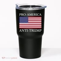 Proamerica Antitrump American Usa Flag Resist Tumbler thumb 0