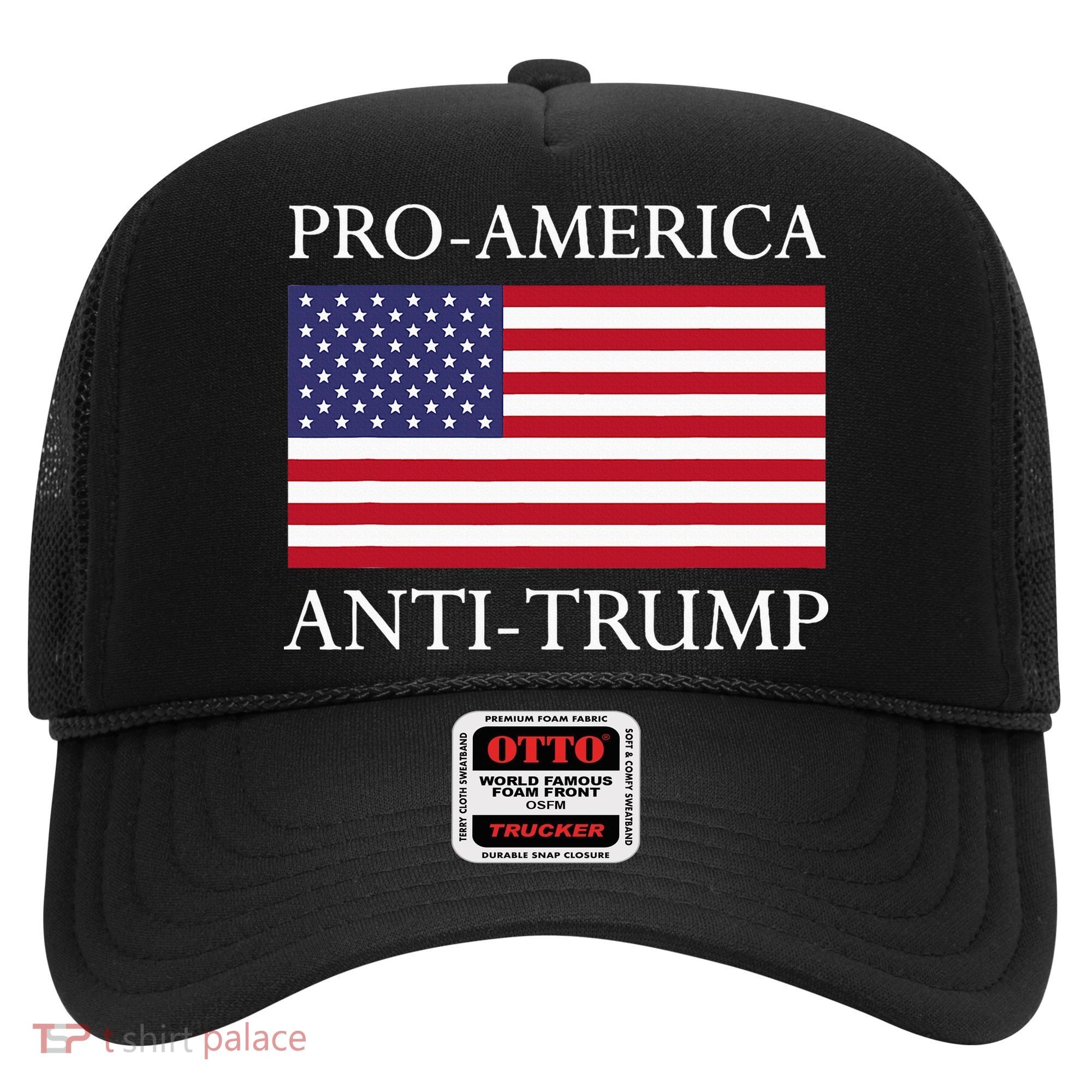 Proamerica Antitrump American Usa Flag Resist Hat