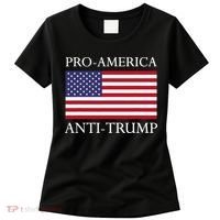 Proamerica Antitrump American Usa Flag Resist Women's T-Shirt thumb 0