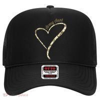 Proud Army Aunt Gift Military Aunt Gift Camouflage Cute Gift Hat thumb 0