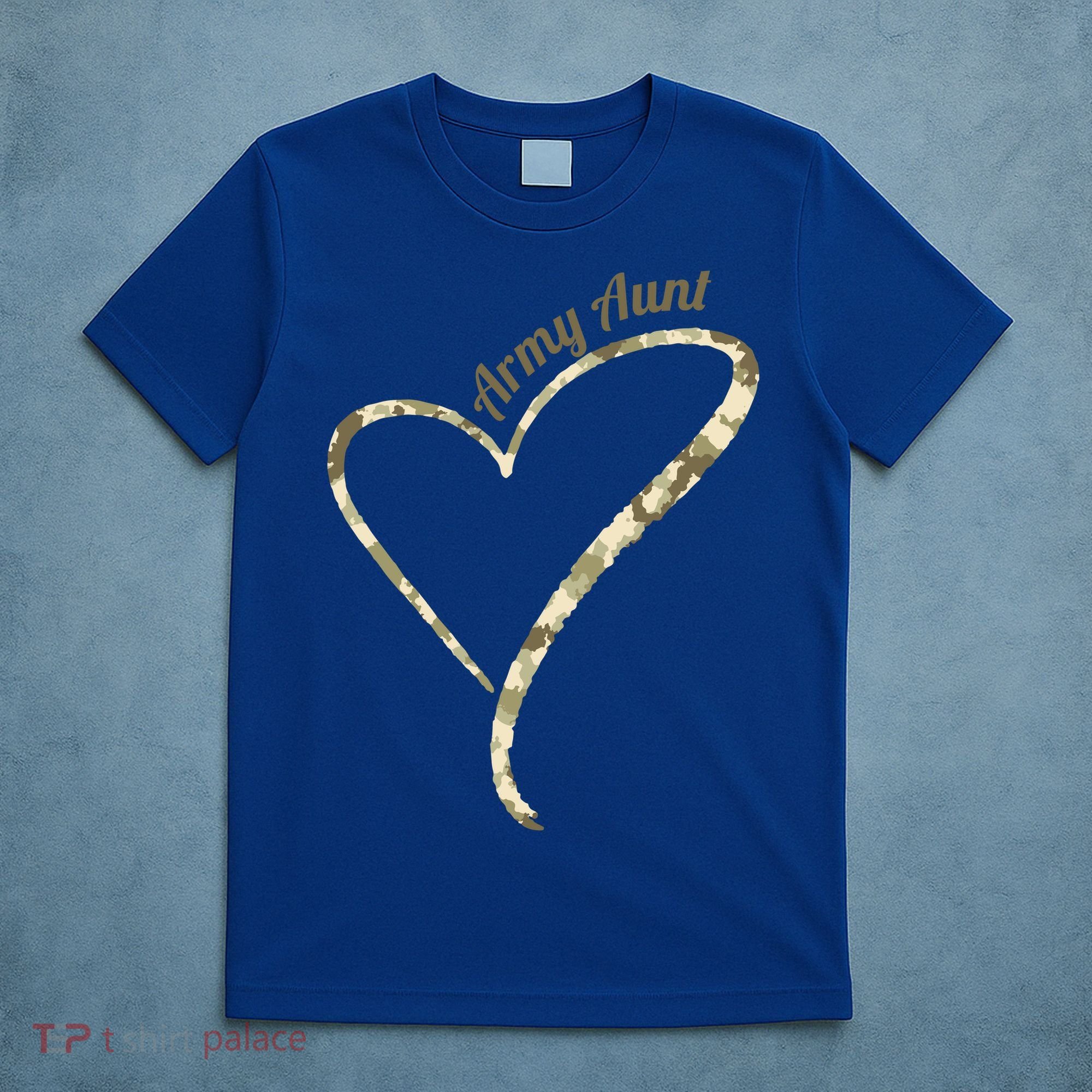 Proud Army Aunt Gift Military Aunt Gift Camouflage Cute Gift T-Shirt