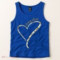 Proud Army Aunt Gift Military Aunt Gift Camouflage Cute Gift Tank Top thumb 2
