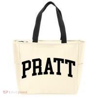 Pratt Athletic Arch College University Alumni Tote Bag thumb 0