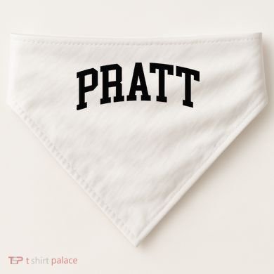 Pratt Athletic Arch College University Alumni USA-Made Doggie Bandana