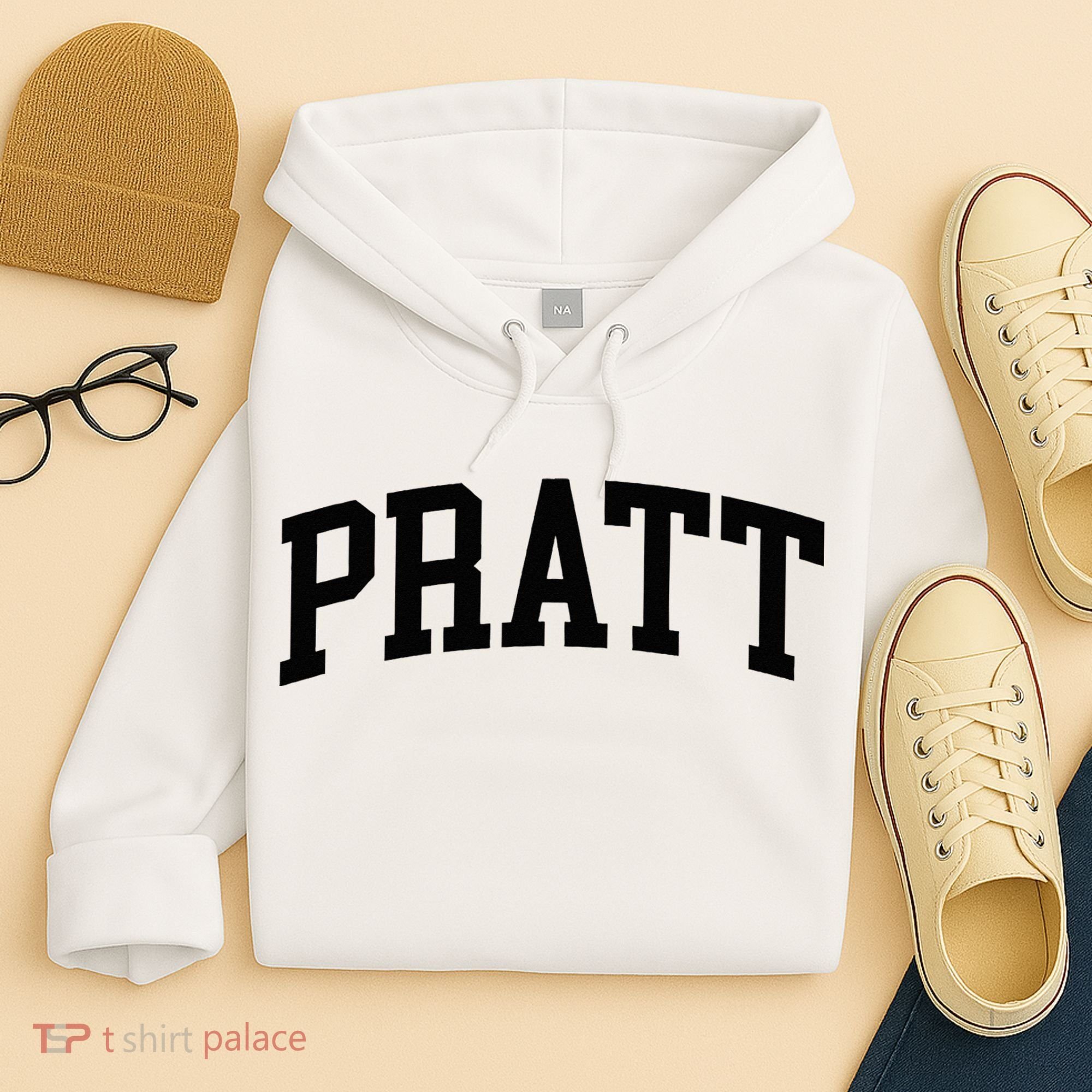 Pratt Athletic Arch College University Alumni Hoodie