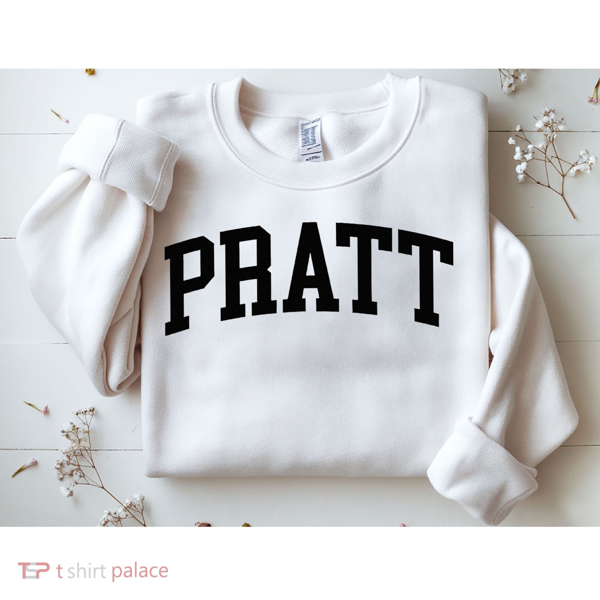 Pratt Athletic Arch College University Alumni Sweatshirt