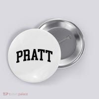 Pratt Athletic Arch College University Alumni Button thumb 0