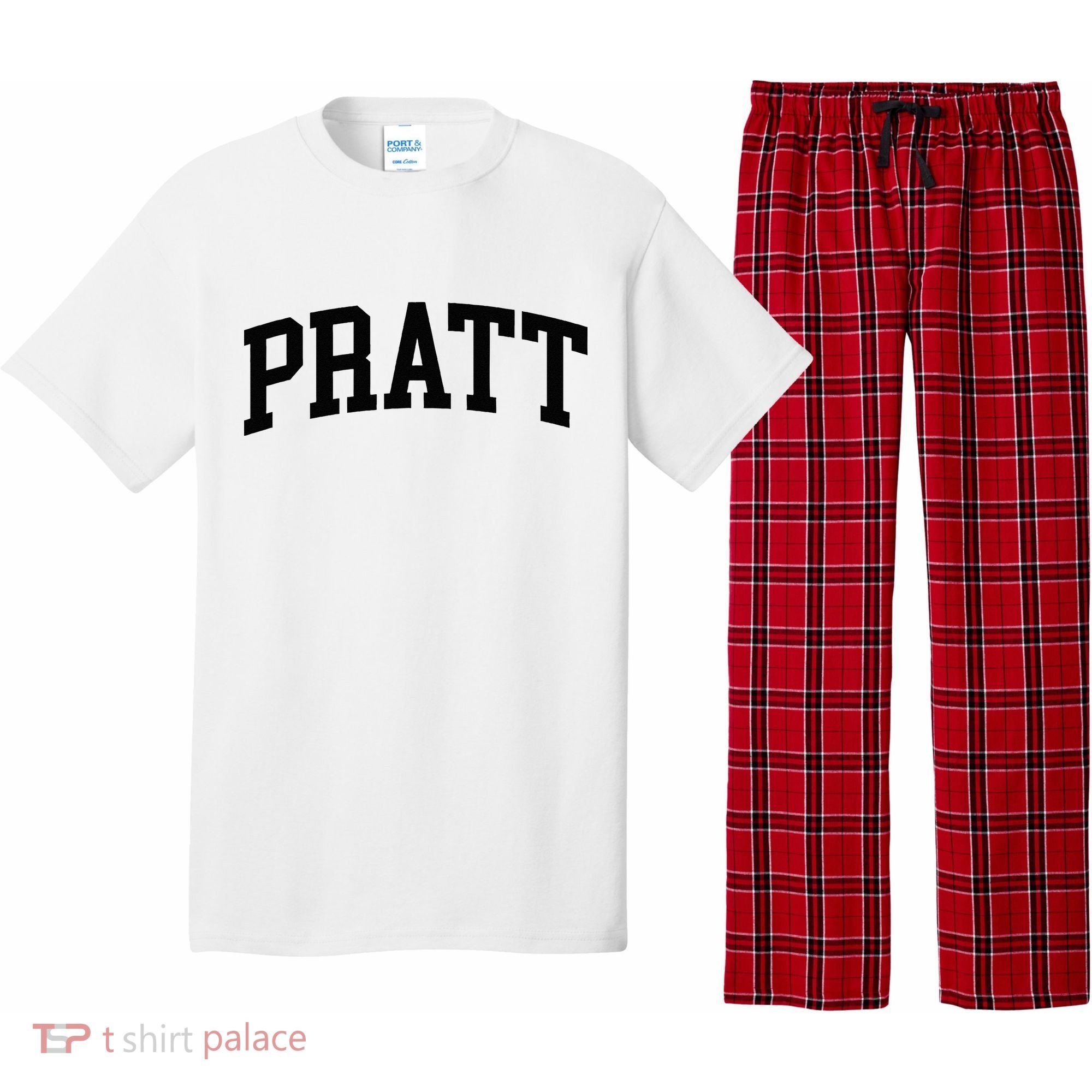 Pratt Athletic Arch College University Alumni Pajama Set