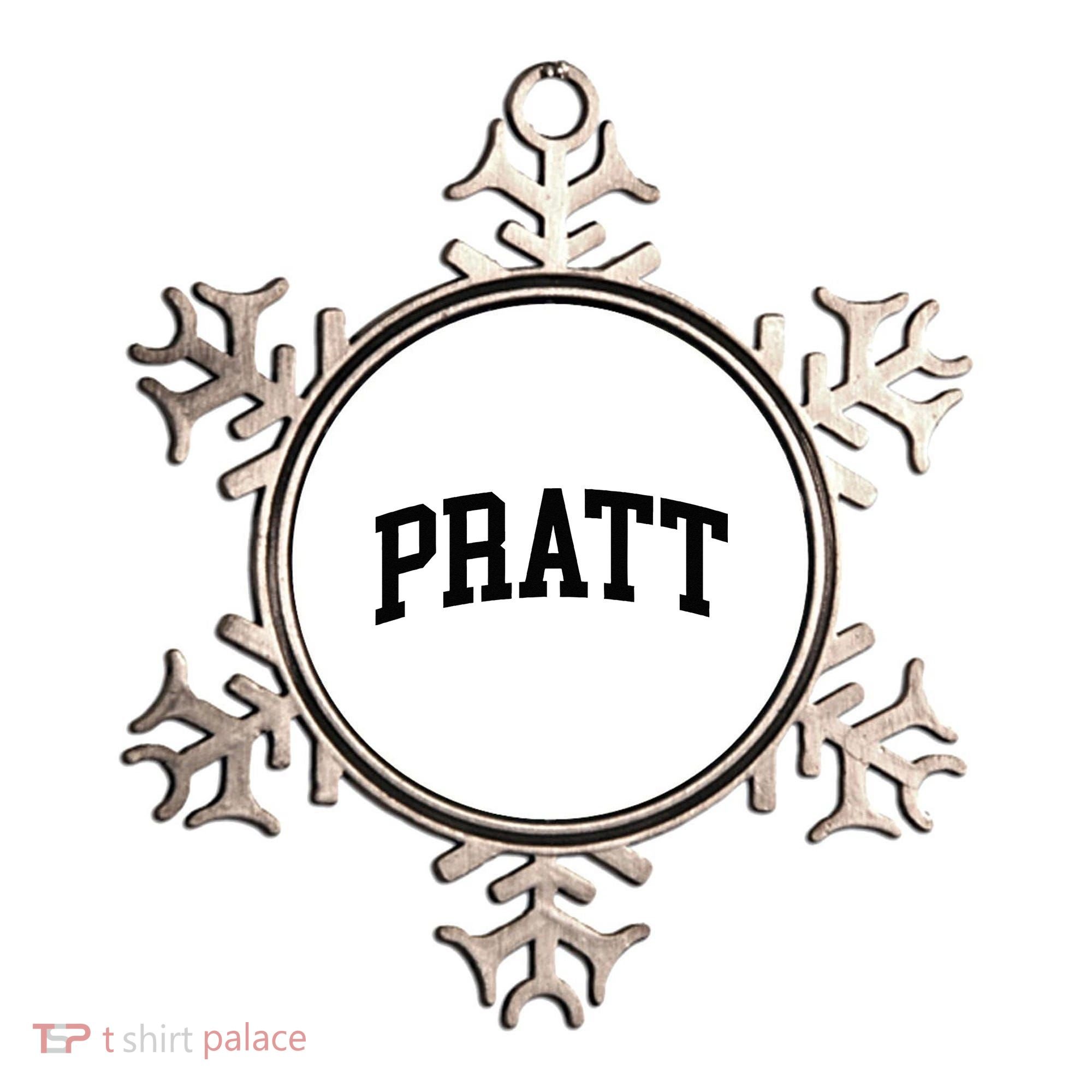 Pratt Athletic Arch College University Alumni Ornament