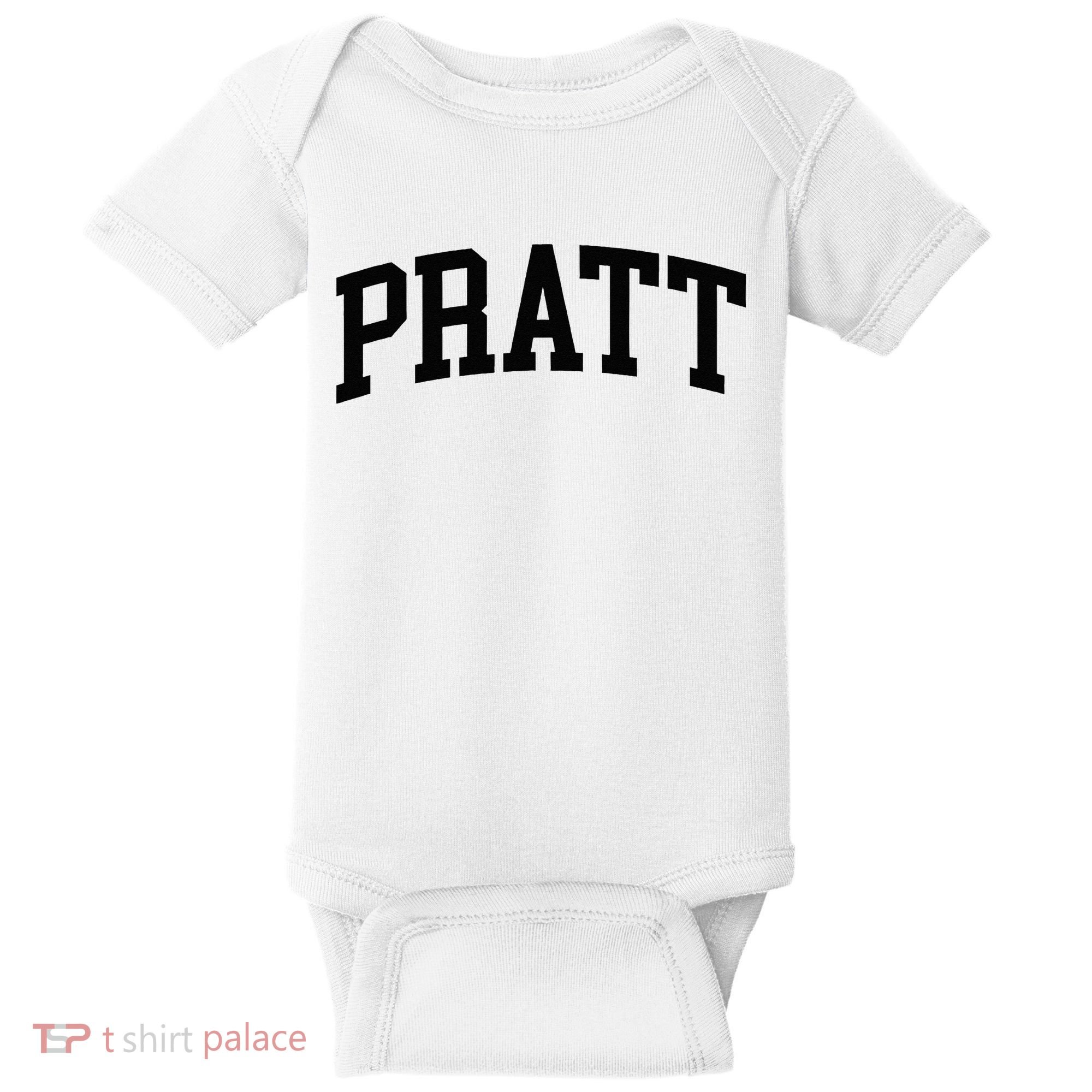 Pratt Athletic Arch College University Alumni Baby Bodysuit