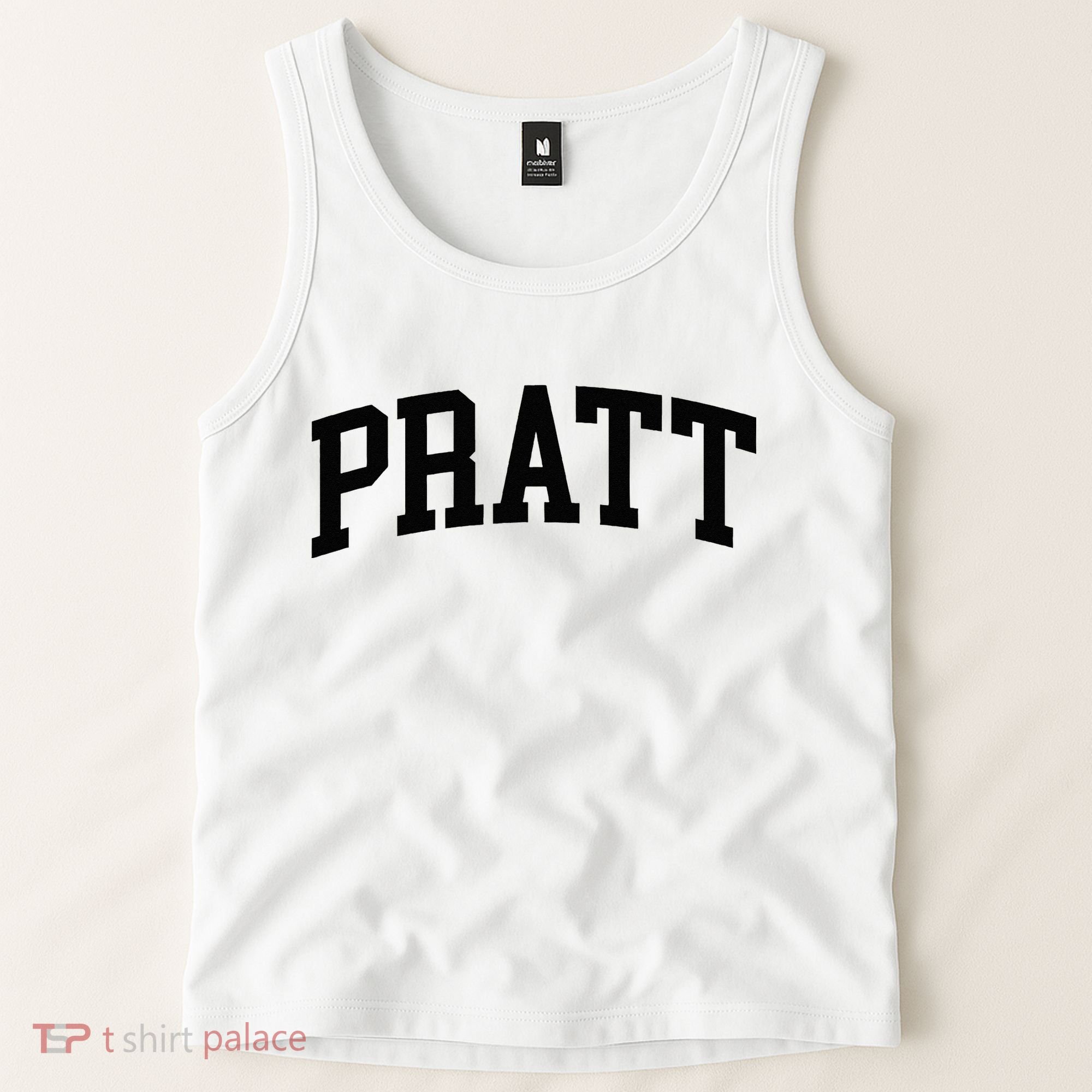 Pratt Athletic Arch College University Alumni Tank Top