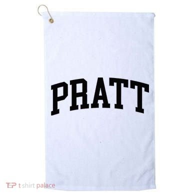 Pratt Athletic Arch College University Alumni Golf Towel