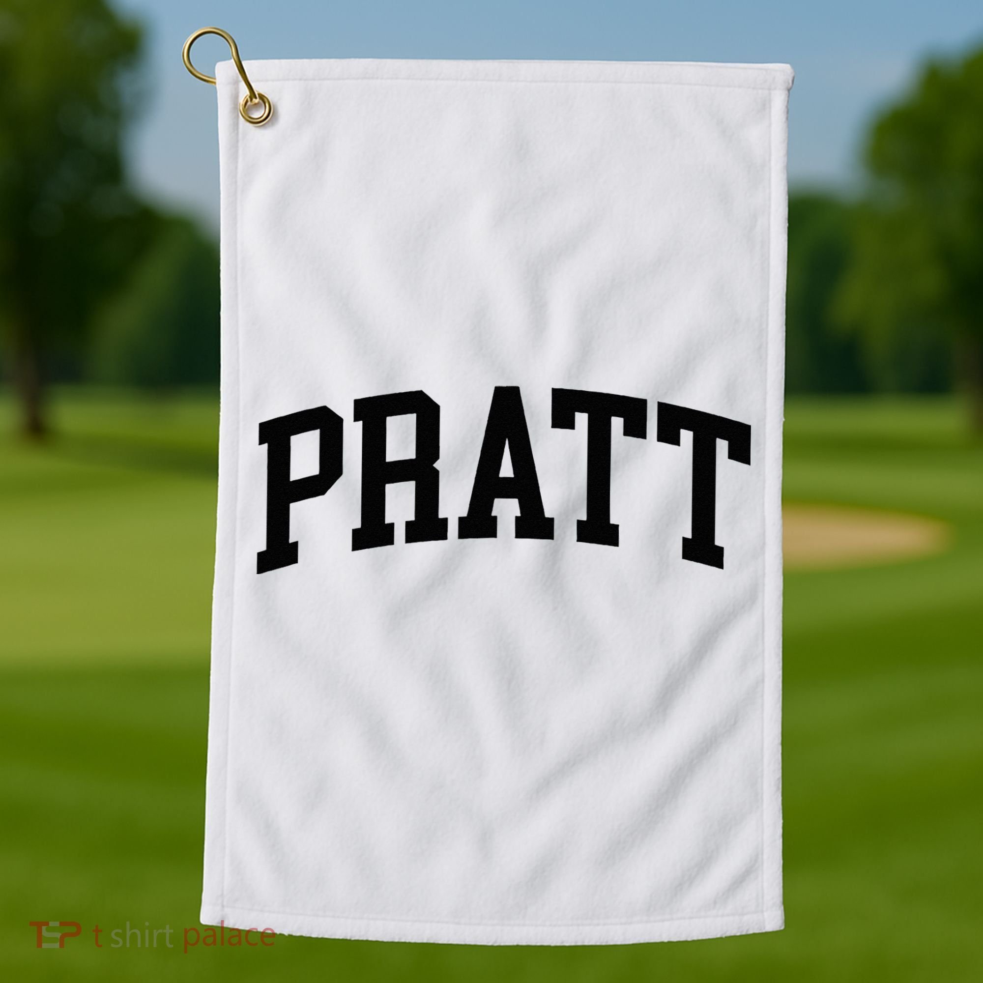 Pratt Athletic Arch College University Alumni Golf Towel