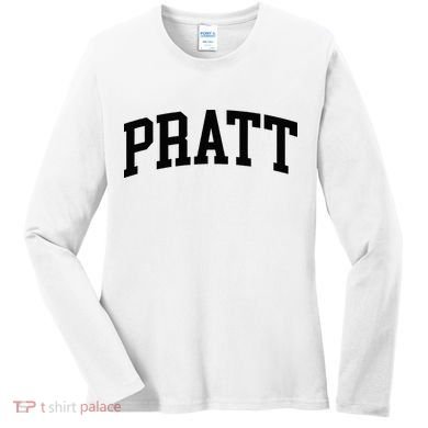 Pratt Athletic Arch College University Alumni Women's Long Sleeve Shirt