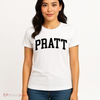 Pratt Athletic Arch College University Alumni Women's T-Shirt thumb 4