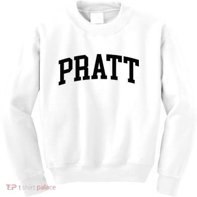 Pratt Athletic Arch College University Alumni Kids Sweatshirt
