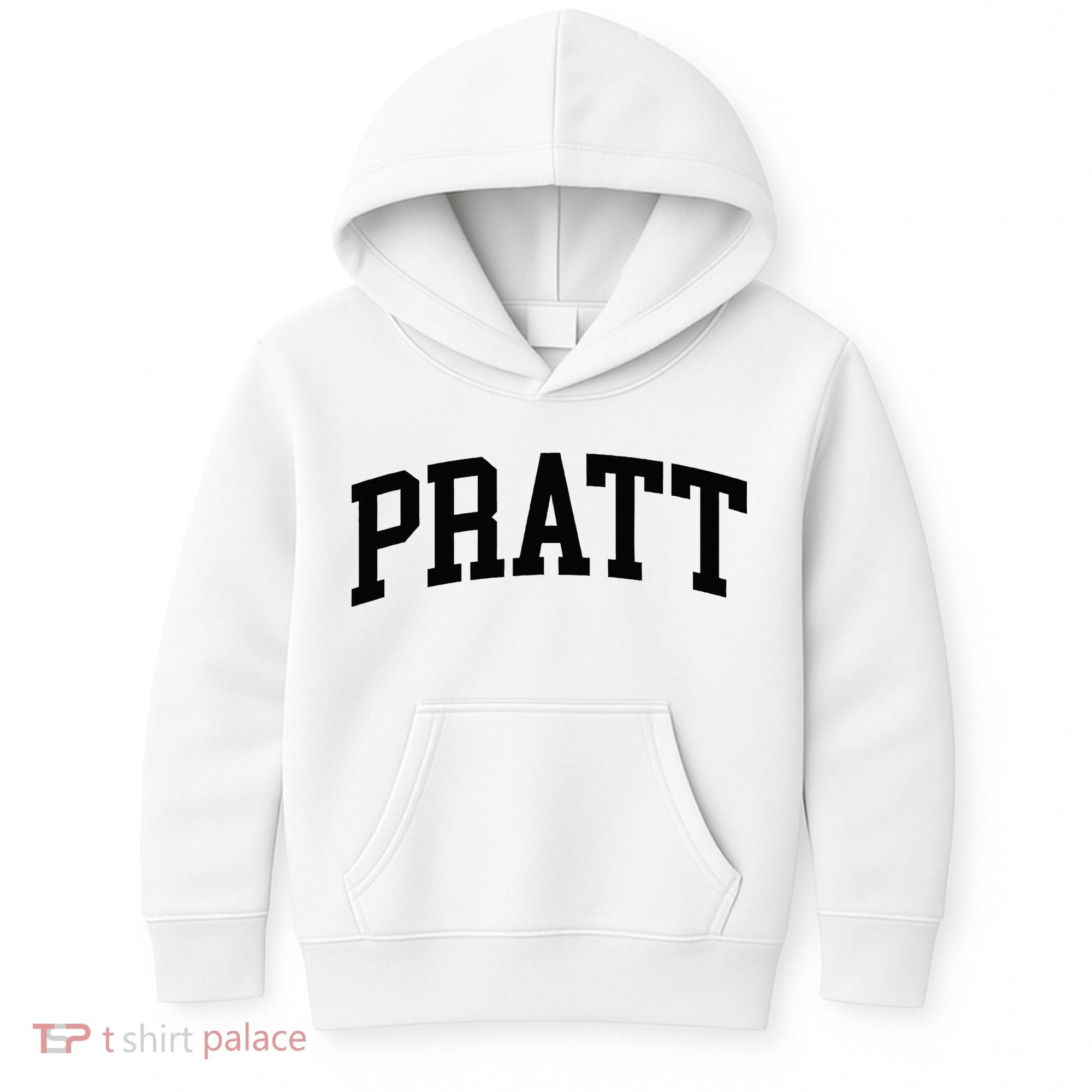 Pratt Athletic Arch College University Alumni Kids Hoodie