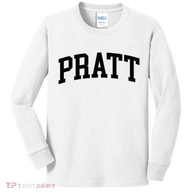Pratt Athletic Arch College University Alumni Kids Long Sleeve Shirt