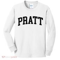 Pratt Athletic Arch College University Alumni Kids Long Sleeve Shirt thumb 0